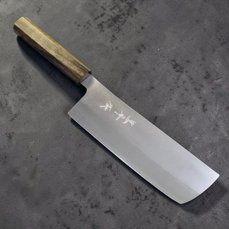 Yu Kurosaki Gekko VG-XEOS Nakiri with Solid Bubinga Handle