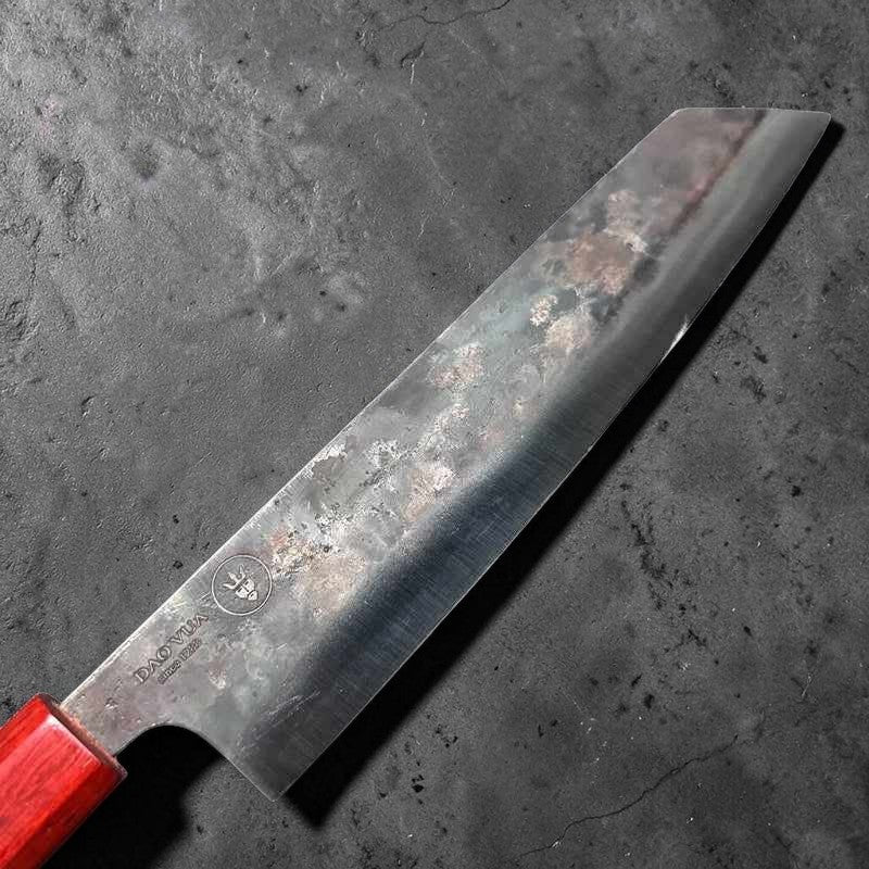 Dao Vua V3 52100 Carbon Steel Kurouchi 240mm Kiritsuke Tokushu Knife.