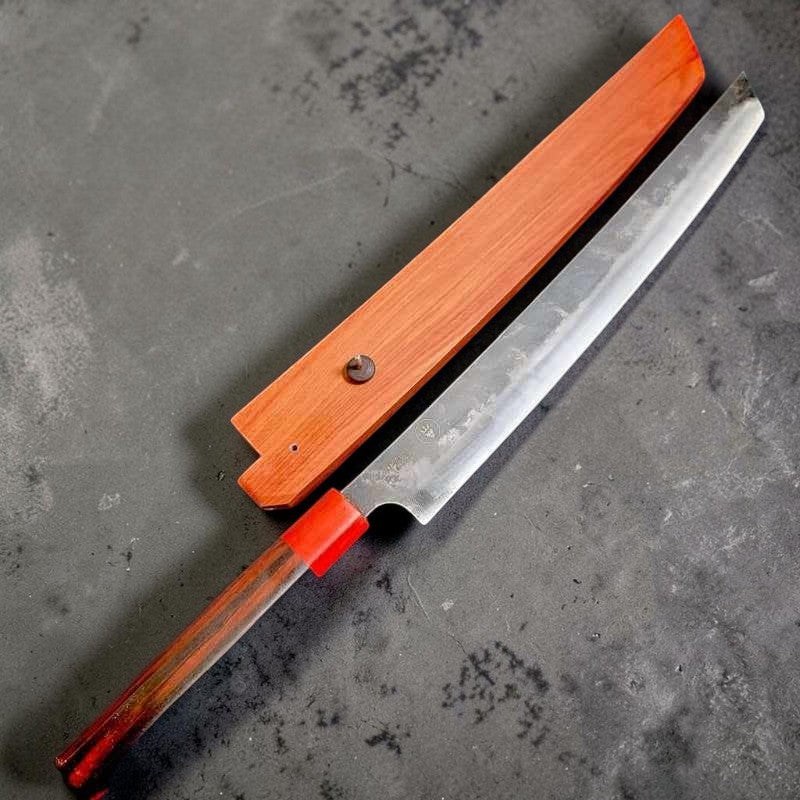 DAO VUA V3 52100 Sakimaru Slicer 350mm (saya included) - Tokushu Knife