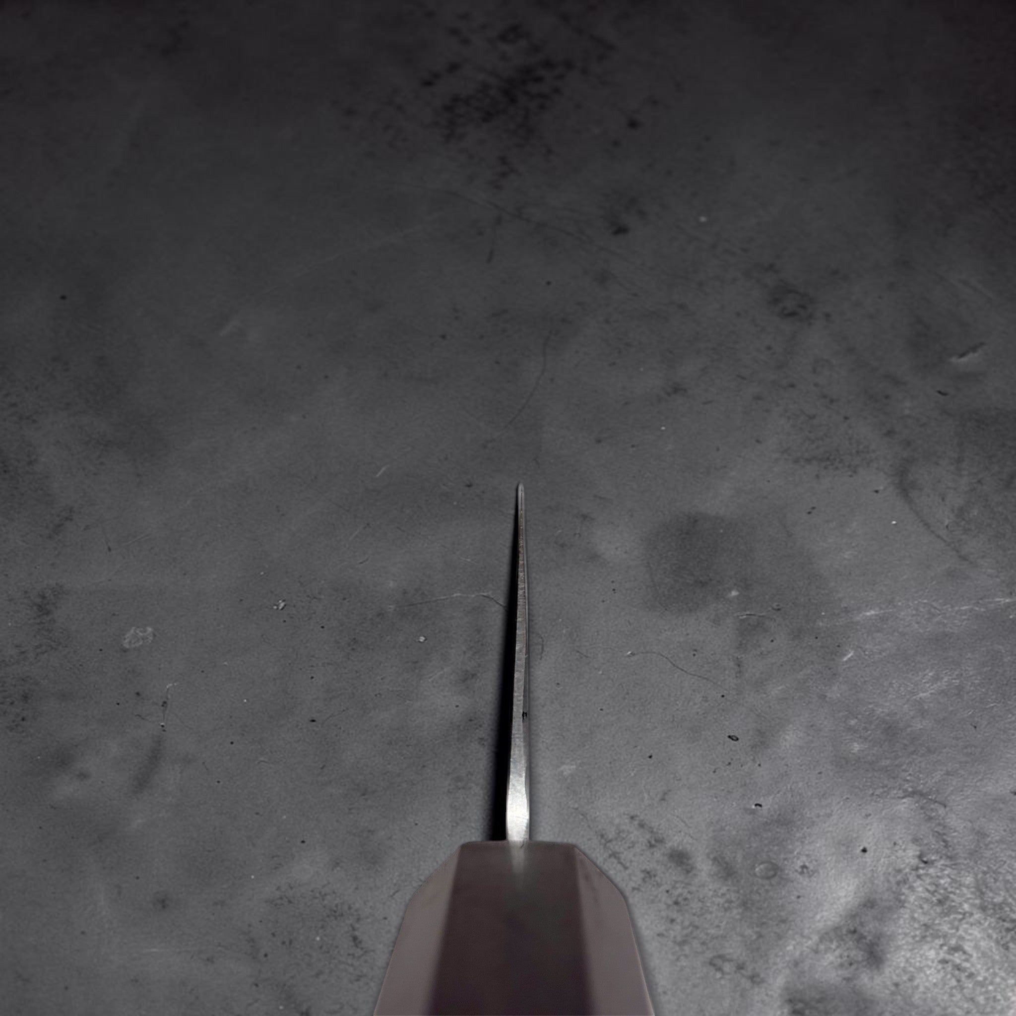 Hatsukokoro Ginrei Silver #3 Bunka 170 mm, choil shot.