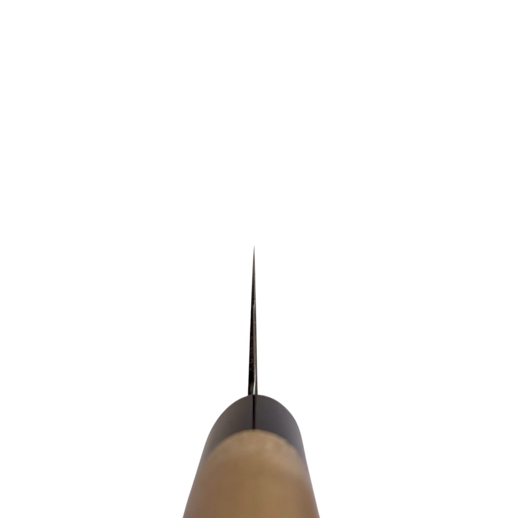 Masamoto SW Swedish Steel Gyuto 240 mm choil shot.