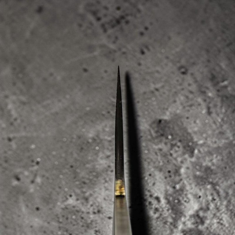 Nigara Hamono Anmon Damascus SG2 300mm Sakimaru Sujihiki No Handle - Tokushu Knife