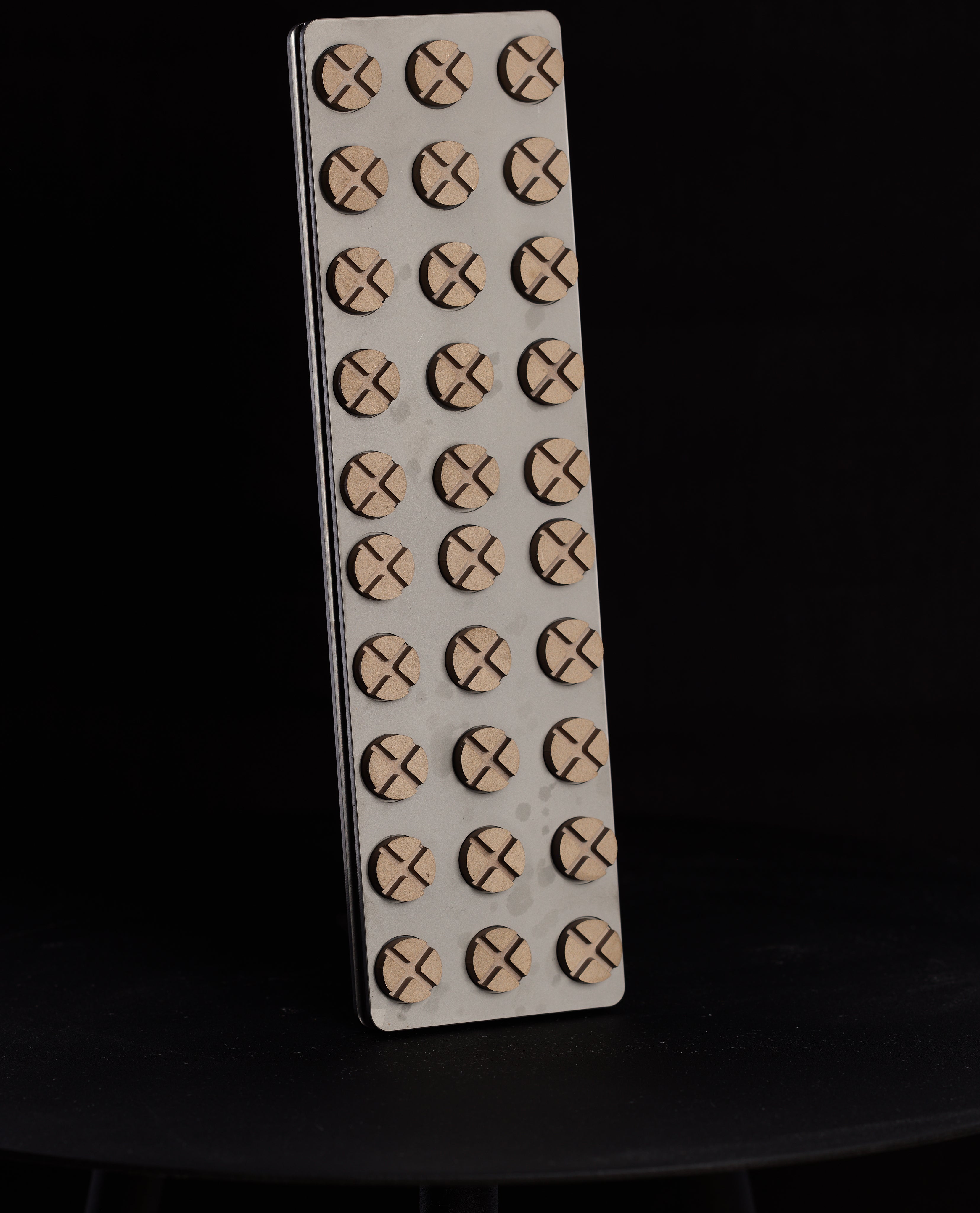 Nano Hone NL-10 80 micron diamond button lapping plate
