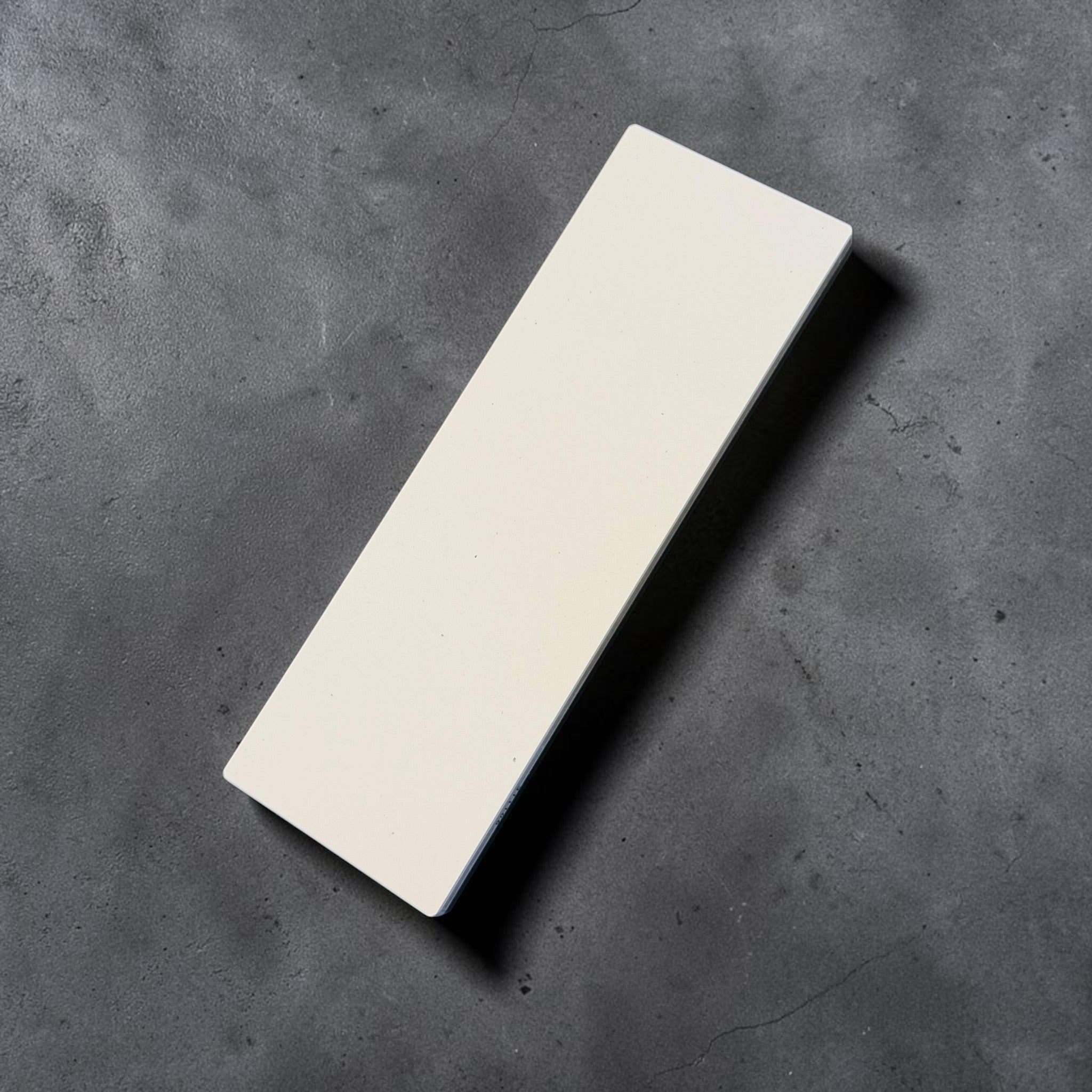 Shapton Glass 8000 grit Japanese sharpening stone top view