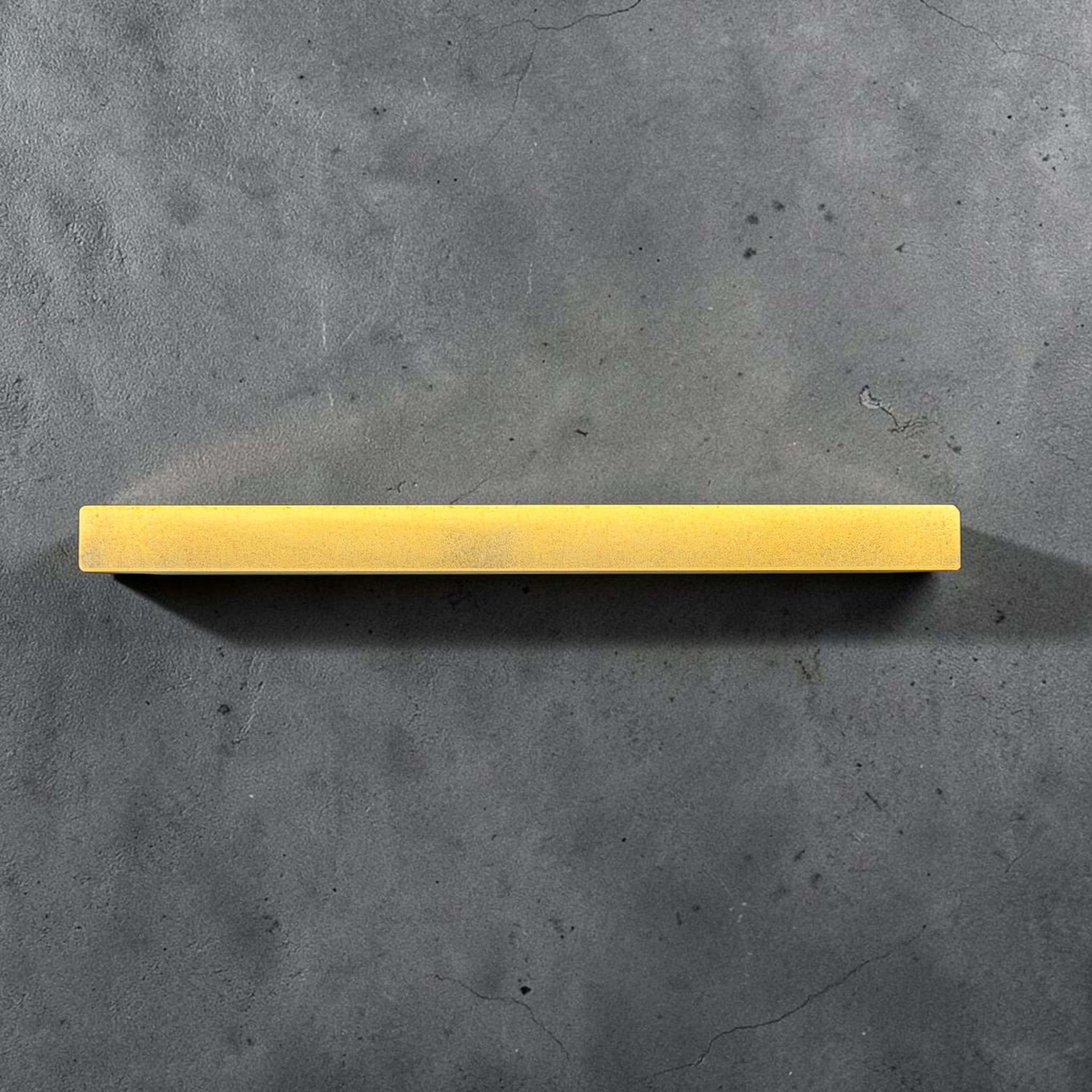 Shapton Kuromaku K0702 1000 grit orange whetstone side profile