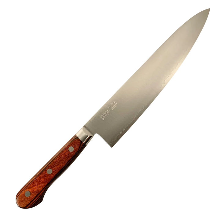 Suncraft Senzo Clad Gyuto 240 mm knife side view