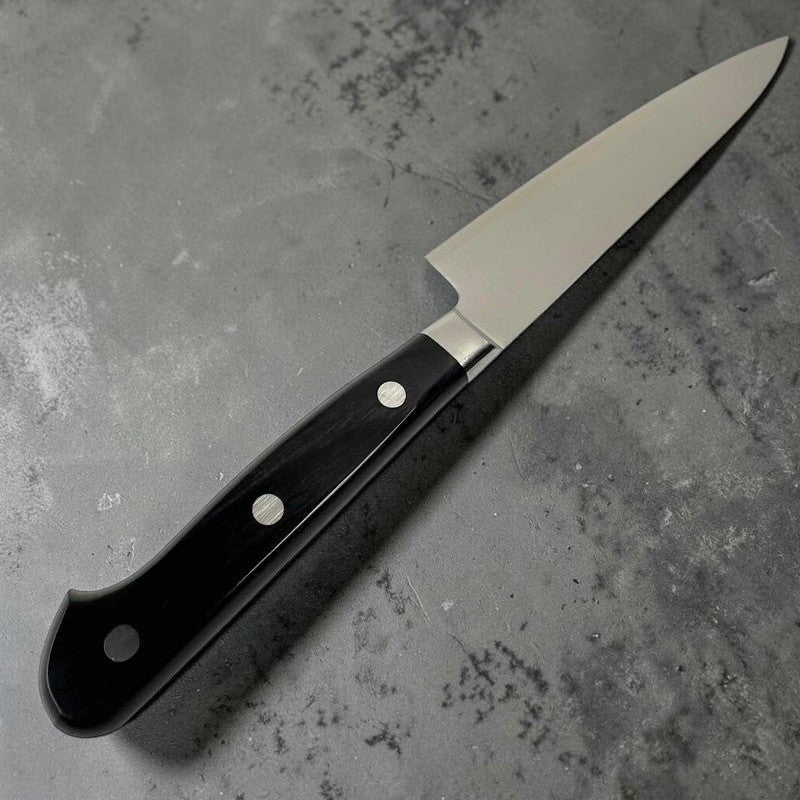 Takamura Polished VG10 130mm Petty Western Handle Black - Tokushu Knife
