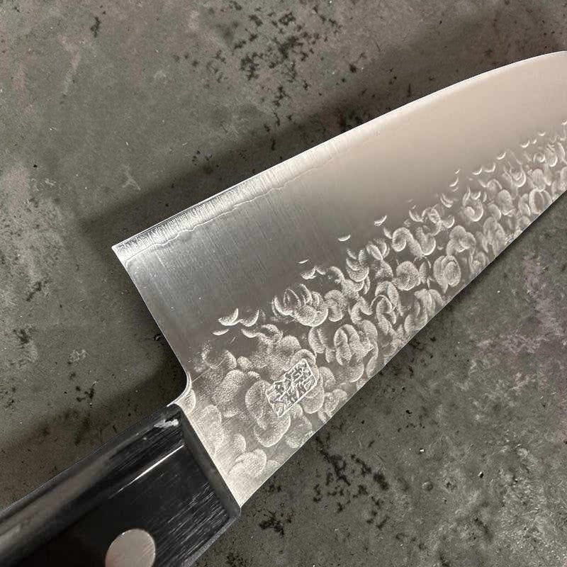 Takamura Chromax Santoku Black | Tokushu Knife