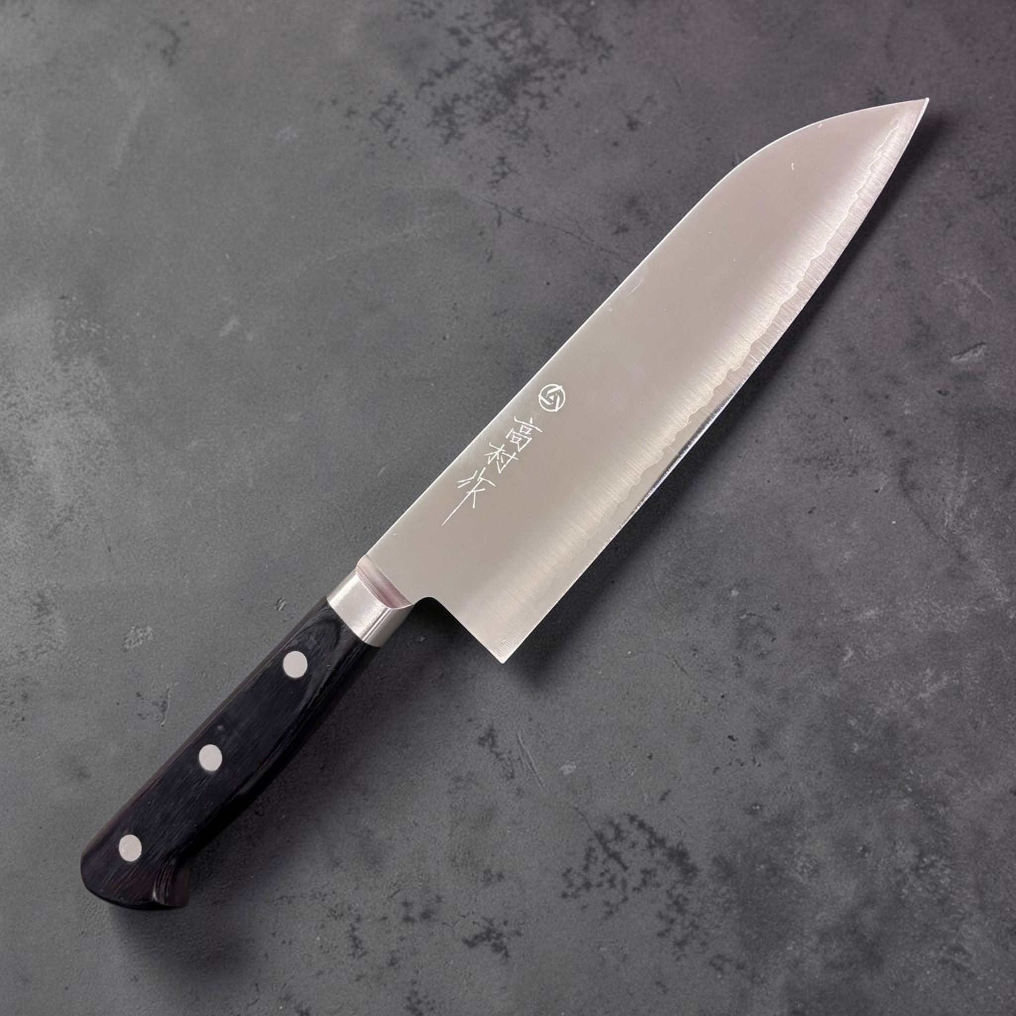Takamura VG10 Migaki Santoku 170mm - Japanese Laser Knife