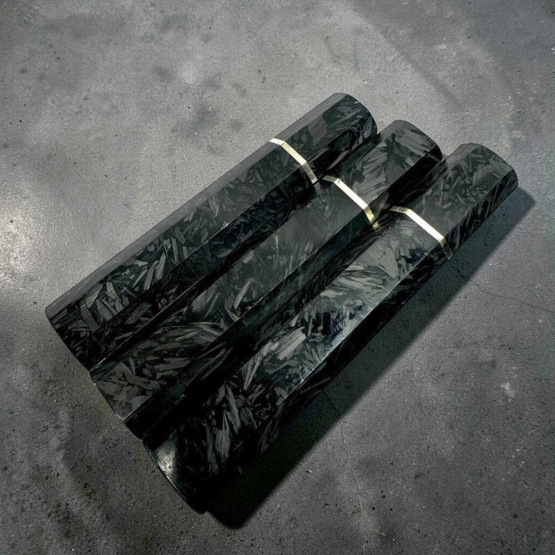 Tokushu Shattered Carbon Wa Handle - Medium