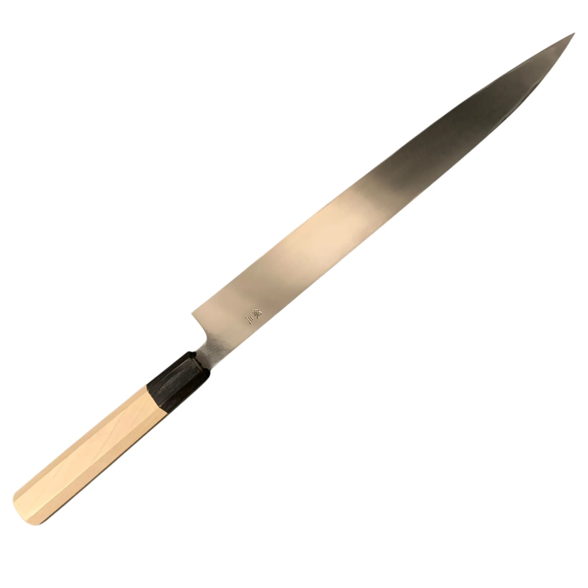 Tsunehisa Ginsan Yanagiba polished blade detail