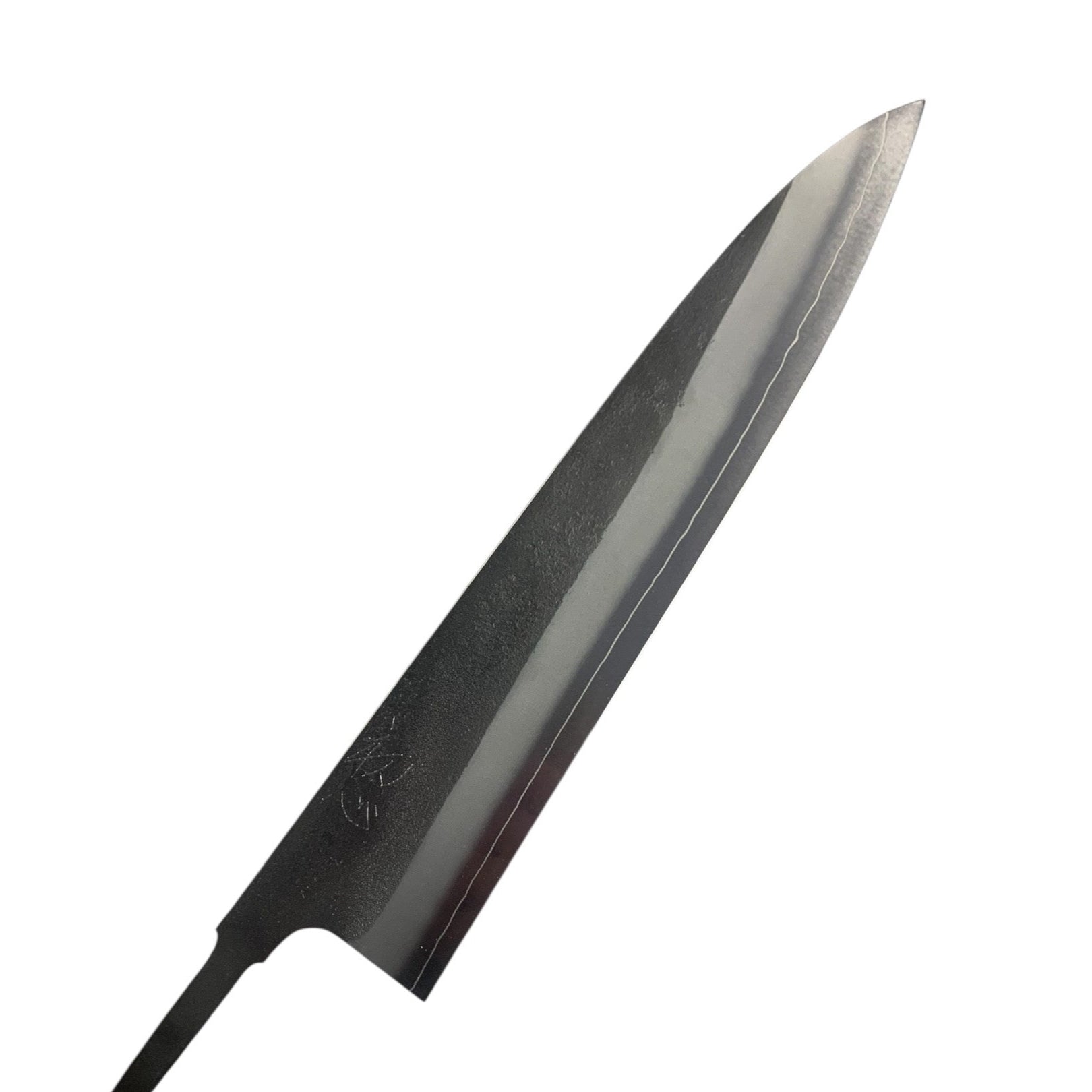 Yoshikane SKD Gyuto 240mm, blade side view without handle.