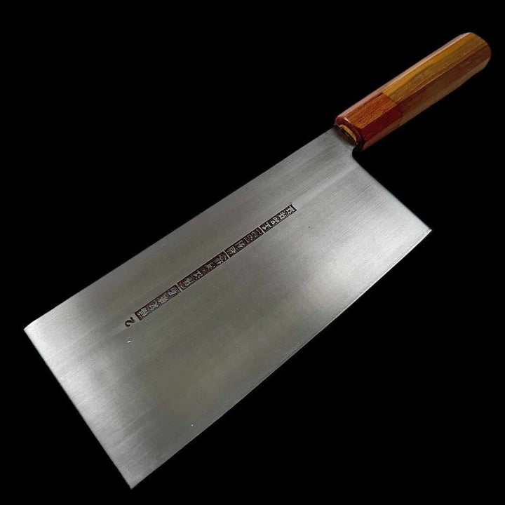 Fook Kee #2 Stainless Steel Wa-Handle Vegetable Chinese Cleaver - Tokushu Knife