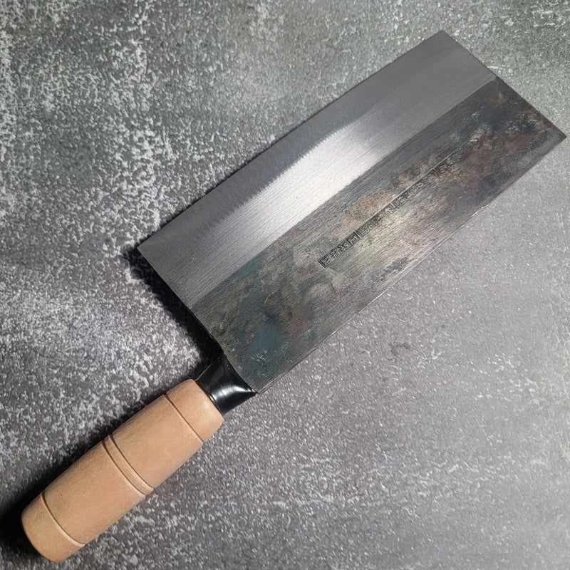 FOOK KEE Model #2 Large Chinese Vegetable Cleaver 235mm Tokushu Knife.