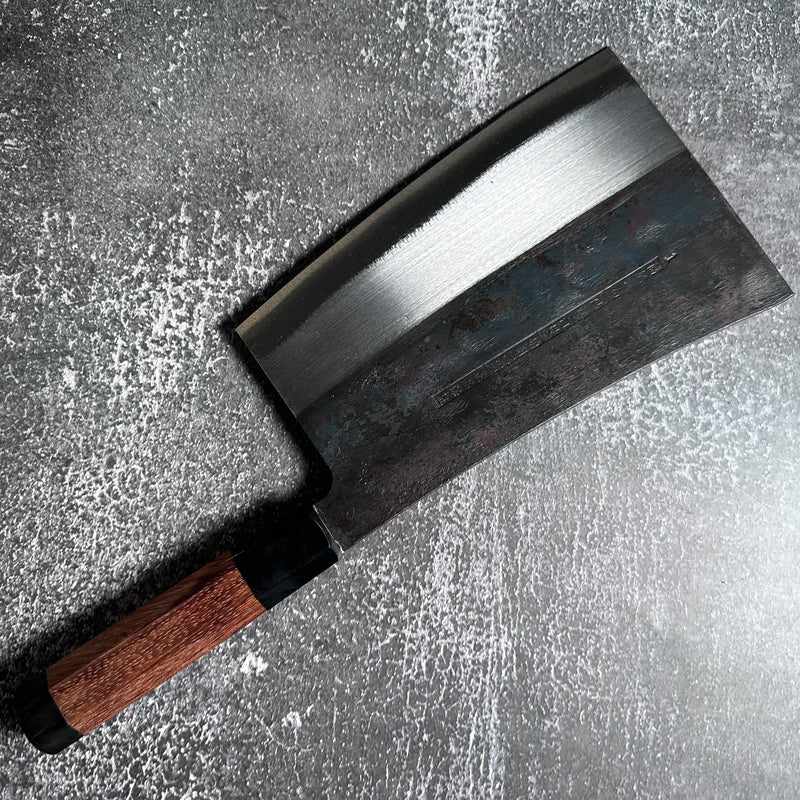 FOOK KEE Model #3 Chinese Meat Cleaver 192mm Exclusive Wa Handle - Tokushu Knife
