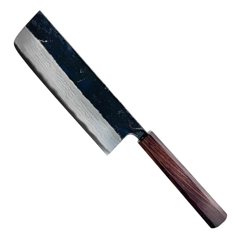 Hatsukokoro Kumokage Blue #2 165mm Nakiri | Tokushu Knife