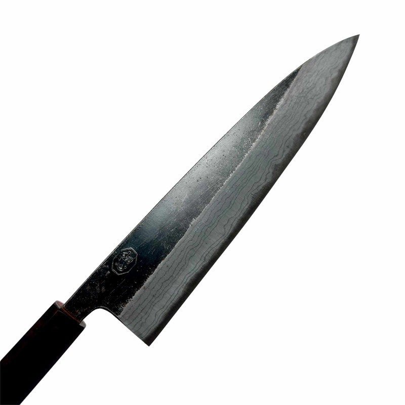 Hatsukokoro Kumokage Damascus Blue#2 240mm Gyuto with Ebony wa Handle - Tokushu Knife