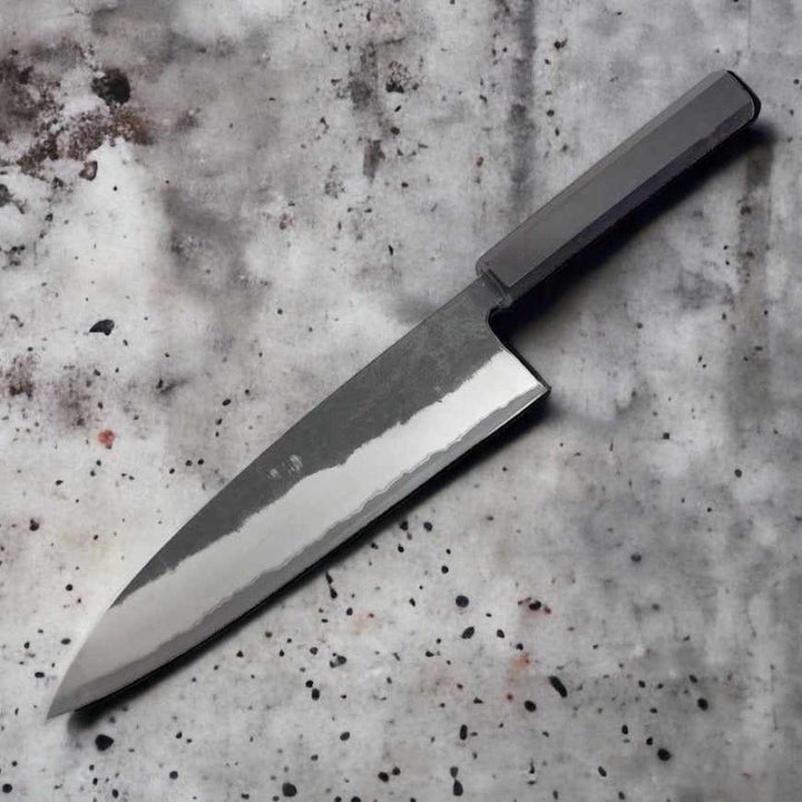 Hatsukokoro Kurokaze White #2 210mm Gyuto - Tokushu Knife
