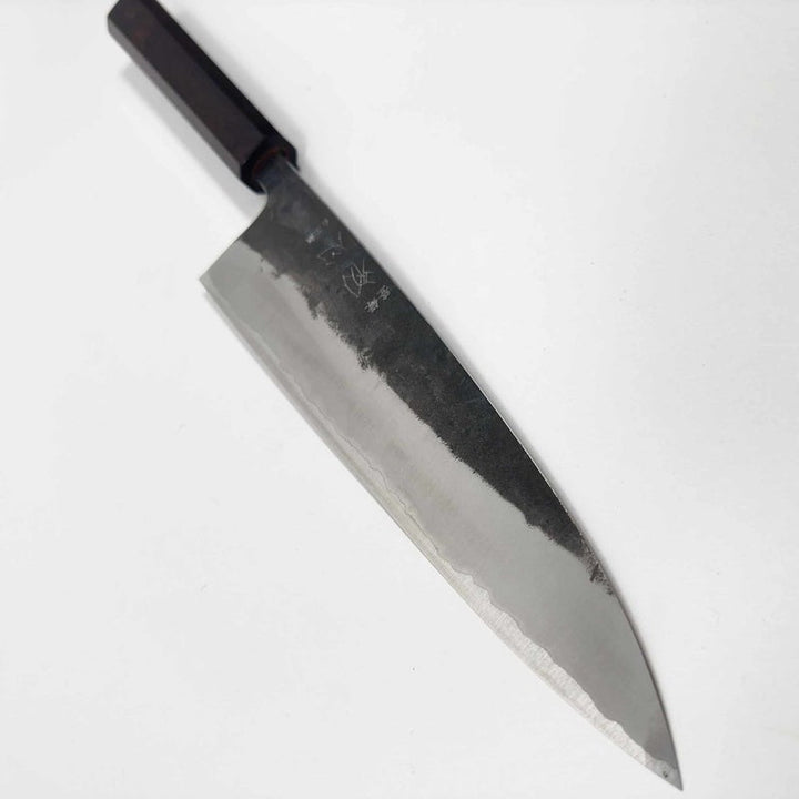Hatsukokoro Kurokaze White #2 210mm Gyuto - Tokushu Knife