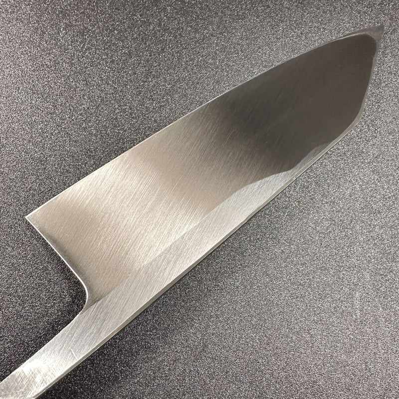 HATSUKOKORO Shirasagi Kurochi Aogami #2 165mm Kiritsuke Deba (No Handle) - Tokushu Knife