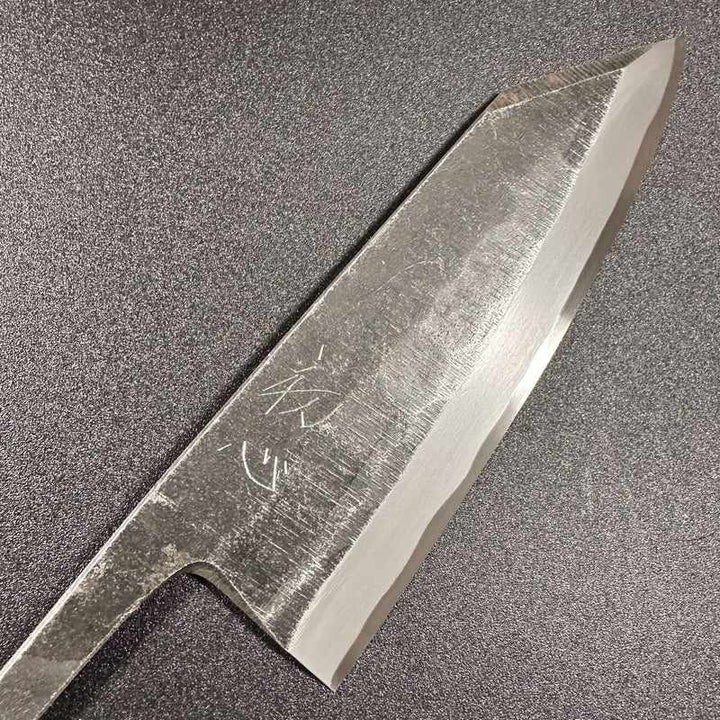 HATSUKOKORO Shirasagi Kurochi Aogami #2 165mm Kiritsuke Deba (No Handle) - Tokushu Knife