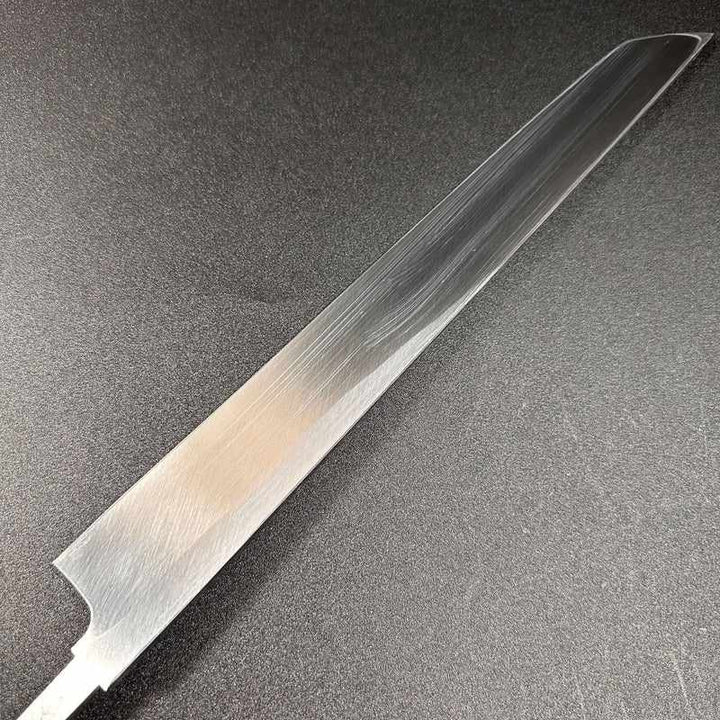 HATSUKOKORO Shirasagi Kurochi Aogami #2 Sakimaru 330mm Yanagiba (No Handle) - Tokushu Knife