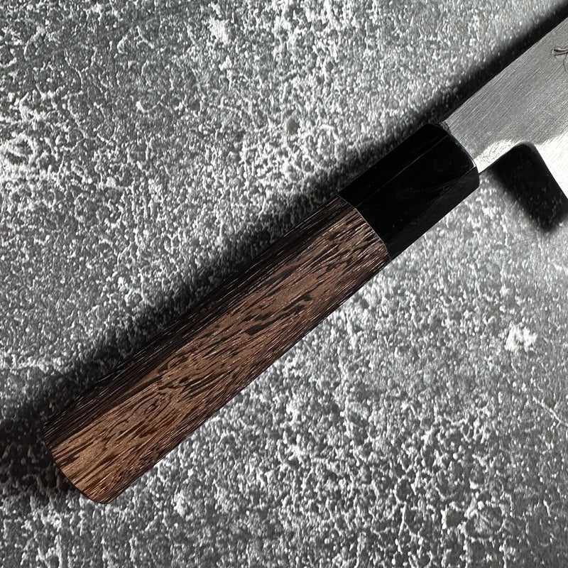 HATSUKOKORO Yoake Kurouchi Blue #1 Gyuto 210mm No Handle - Tokushu Knife