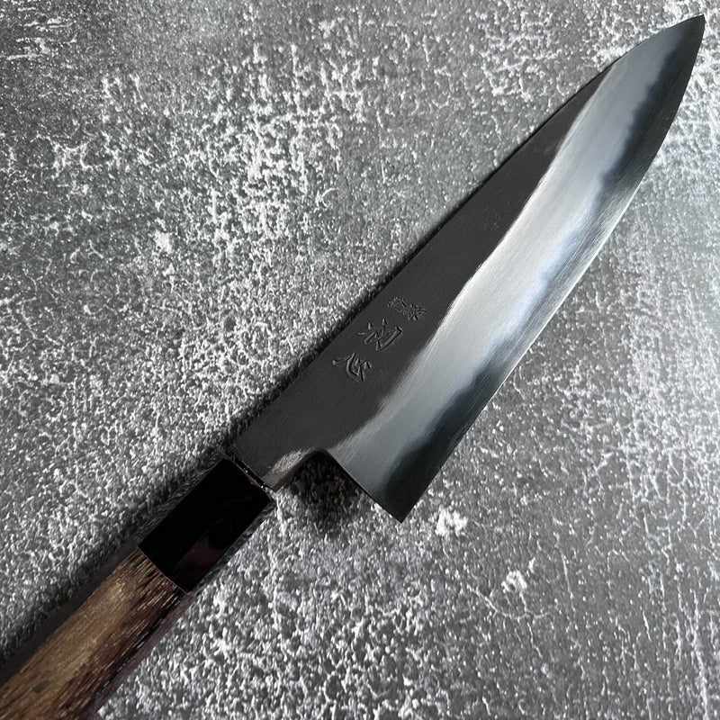 HATSUKOKORO Yoake Kurouchi Blue #1 Gyuto 210mm No Handle - Tokushu Knife