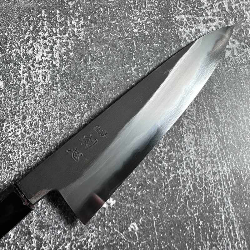 HATSUKOKORO Yoake Kurouchi Blue #1 Gyuto 210mm No Handle - Tokushu Knife