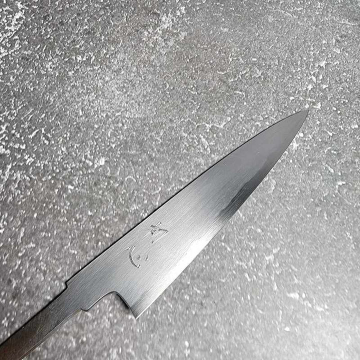 Hatsukokuro Shirahama white #2 120mm Petty No Handle Tokushu Knife.