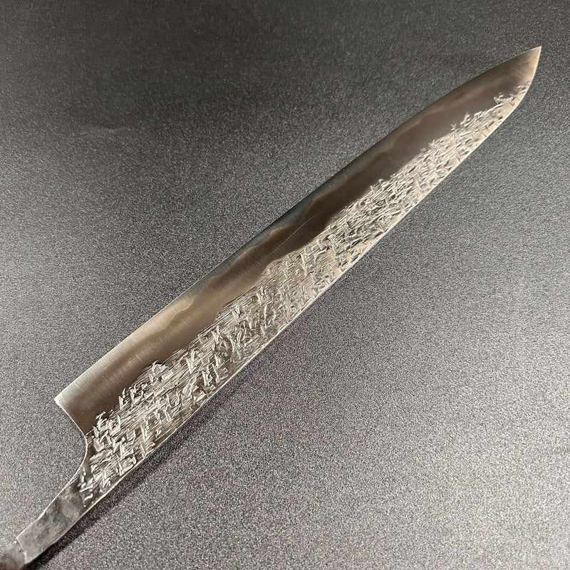 KISUKE MANAKA ATS-34 Tsuchime Migaki 310mm Sujihiki (no handle) - Tokushu Knife