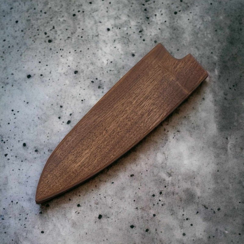 Knife Sayas by David Choi - 180mm Walnut - Tokushu Knife