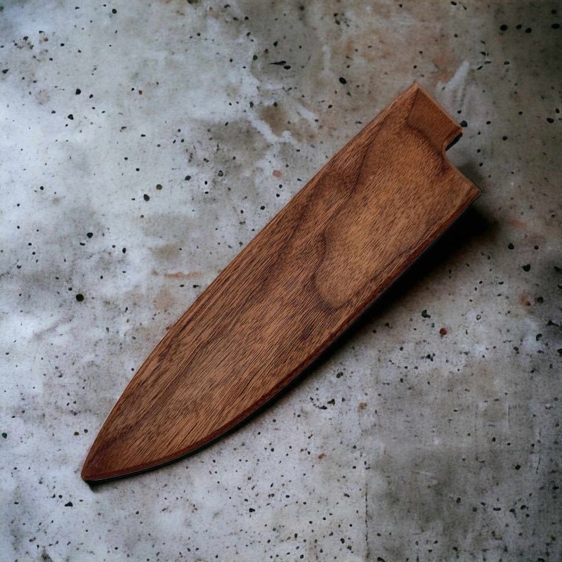 Knife Sayas by David Choi - 220mm Walnut - Tokushu Knife