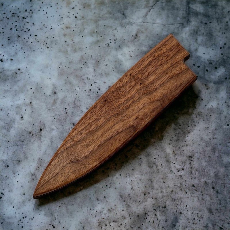 Knife Sayas by David Choi - 240mm Walnut - Tokushu Knife