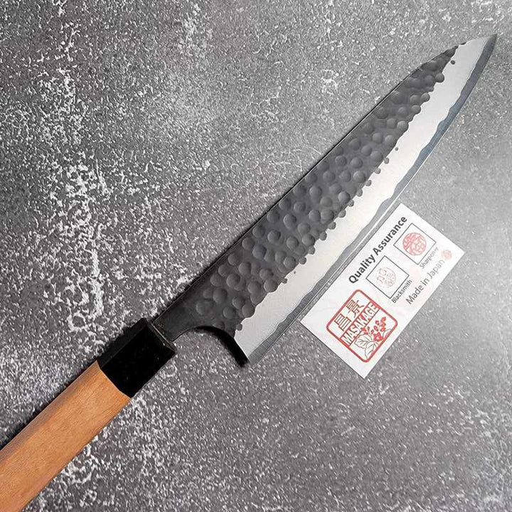 Masakage Koishi Stainless Clad Aogami Super Kurouchi Tsuchime 210mm Gyuto Wa Handle Tokushu Knife.