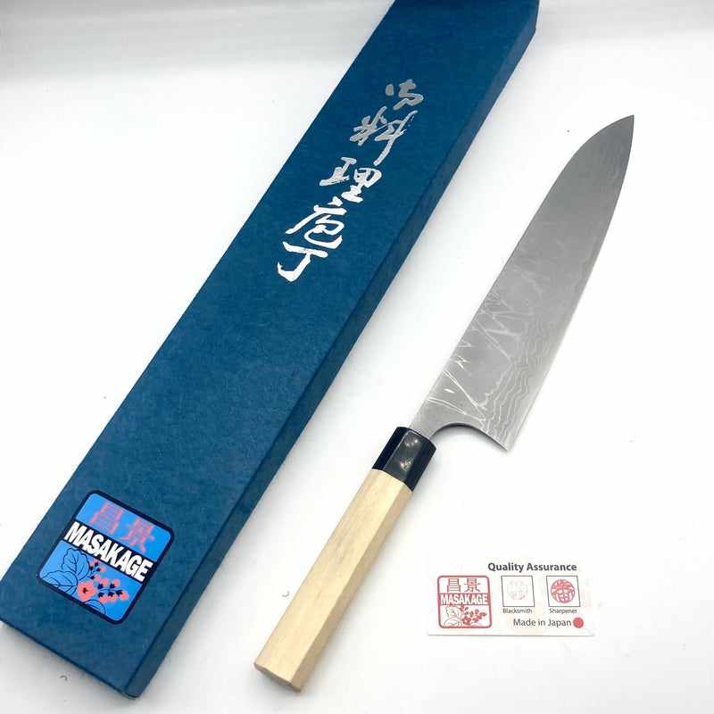 Masakage Shimo 240mm Gyuto Tokushu Knife.