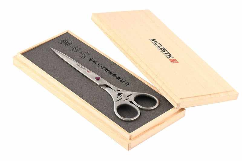 Mcusta DDF-170D Mt. Fuji Scissors VG-10 Core Damascus 6.8" Long - Tokushu Knife
