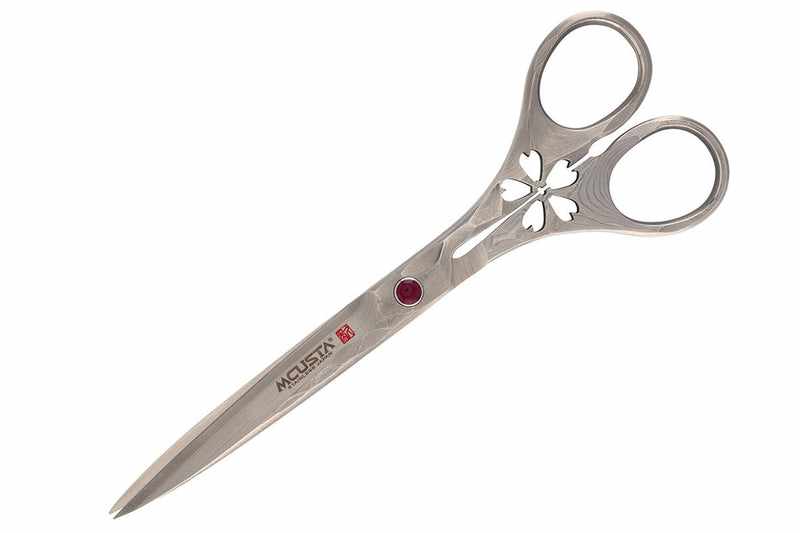 Mcusta DDS-170D Sakura Scissors VG-10 Core Damascus 6.8" Long - Tokushu Knife