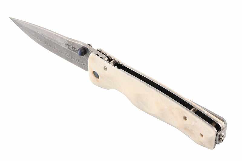 Mcusta MC-0126G Elite SPG2 San Mai Blade Corian 4.5" Folding Knife - Tokushu Knife