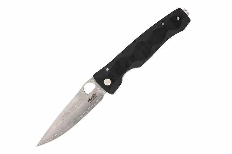 Mcusta MC-121G Elite SPG2 San Mai Blade Black Micarta 4.5" Folding Knife - Tokushu Knife