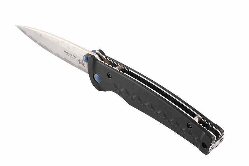 Mcusta MC-161D Fusion VG-10 Core Damascus Black Anodized Aluminum 4.25" Folding knife - Tokushu Knife