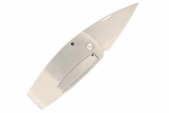 Mcusta MC-81 Kamon Aoi Money Clip AUS-8 Stainless 2.9" Folding Knife - Tokushu Knife