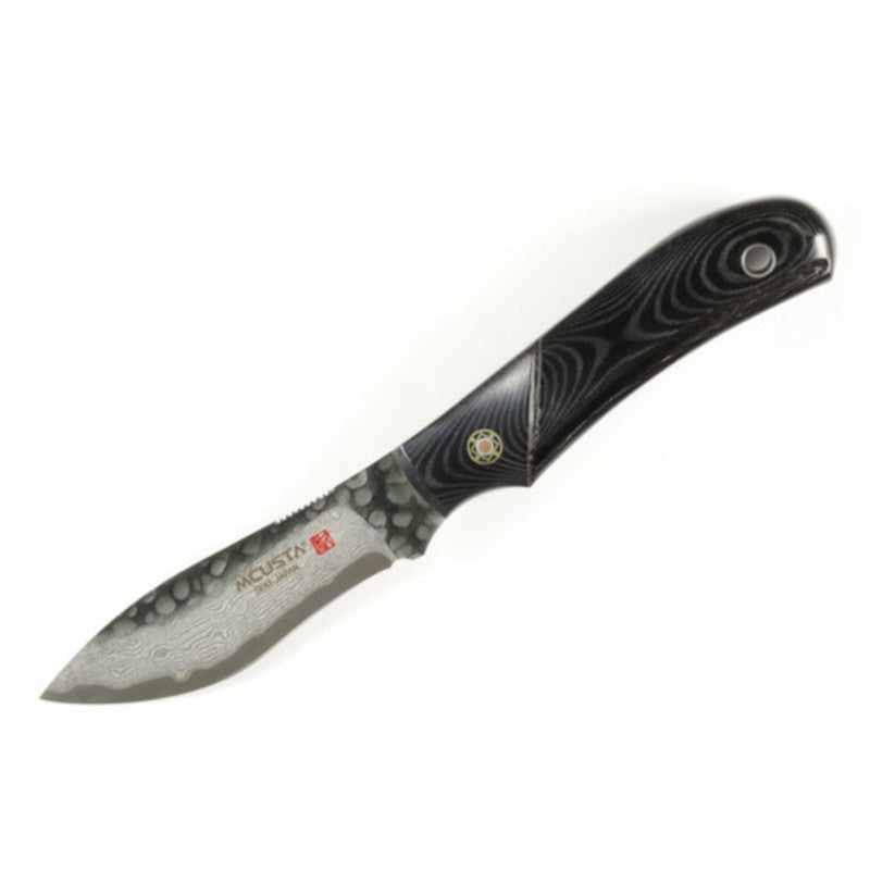 Mcusta Mike Irie Collaboration Sport 300 Damascus with VG-10 Core Micarta 6.5" Fixed Blade - Tokushu Knife