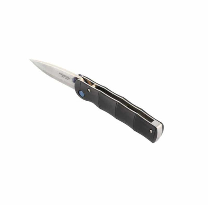 Mcusta Shinra Emotion Take VG-10 Core Damascus Black Pakkawood 3.75" Folding Knife - Tokushu Knife
