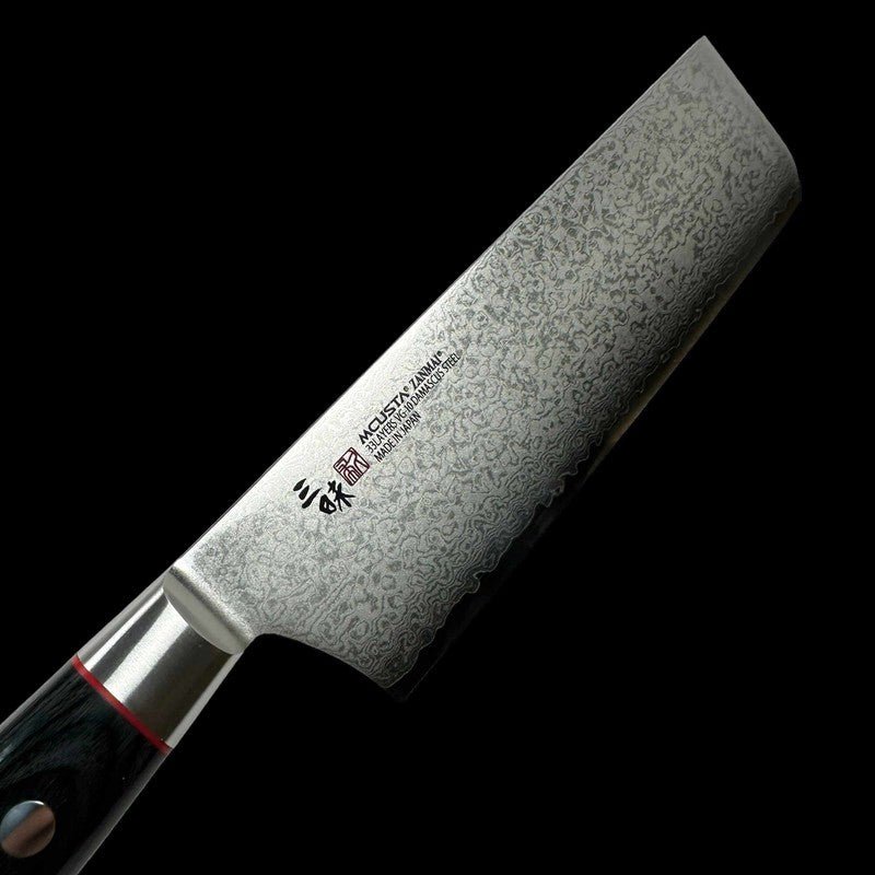 Mcusta Zanmai Classic Pro Nakiri VG-10 Core Damascus 165mm - Tokushu Knife