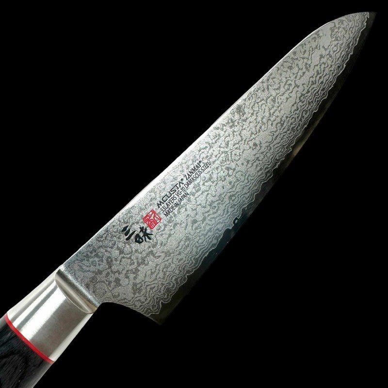 Mcusta Zanmai Classic Pro Santoku VG-10 Core Damascus 180mm Kitchen Cutlery Knife - Tokushu Knife