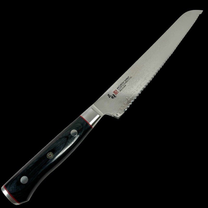 Mcusta Zanmai Classic Pro VG-10 Core Damascus 230mm Kitchen Cutlery Bread Knife - Tokushu Knife