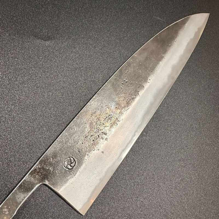 Miyazaki Kajiya AS wrought iron Honwarikomi 270mm Gyuto (No Handle) - Tokushu Knife