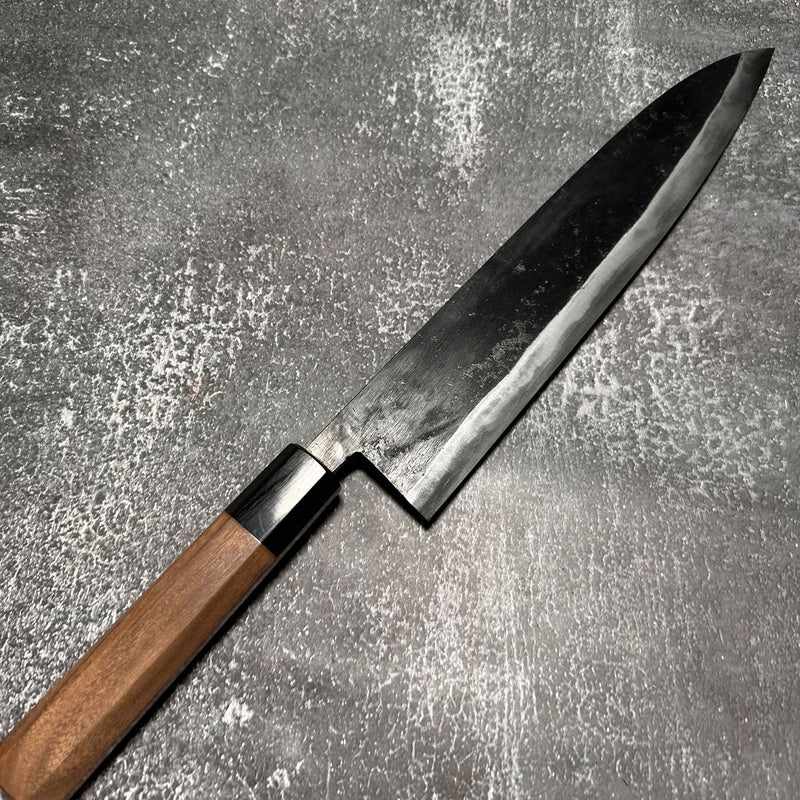 Moritaka Hamono Aogami Super Kurouchi 270mm Gyuto with Octagonal Walnut Wa Handle - Tokushu Knife