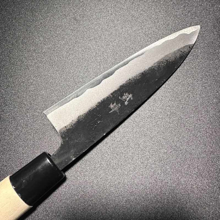 Murata Boho 120mm Sabiki in Blue #1 with Magnolia Wa Handle - Tokushu Knife